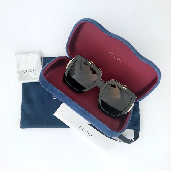 Gucci Accessories - GUCCI Flip Up GG 0088S Havana Sunglasses Oversized